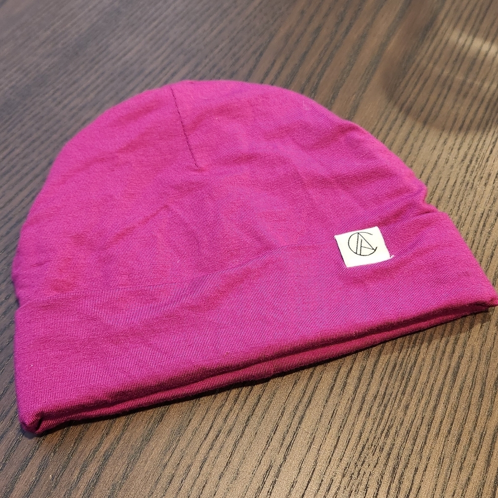 Aarin & Co Satin Lined Infant Beanie Hat